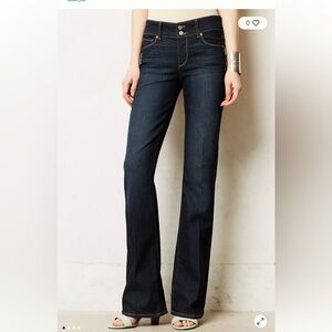 PAIGE Dark Blue Women's Boot Cut Jeans